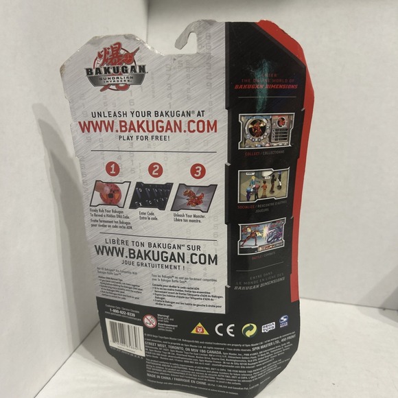 Bakugan Battle Brawlers Bakutriad Set‎ 2010 New B2 - Picture 2 of 2